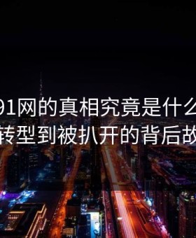 揭秘：91网的真相究竟是什么？从视频转型到被扒开的背后故事